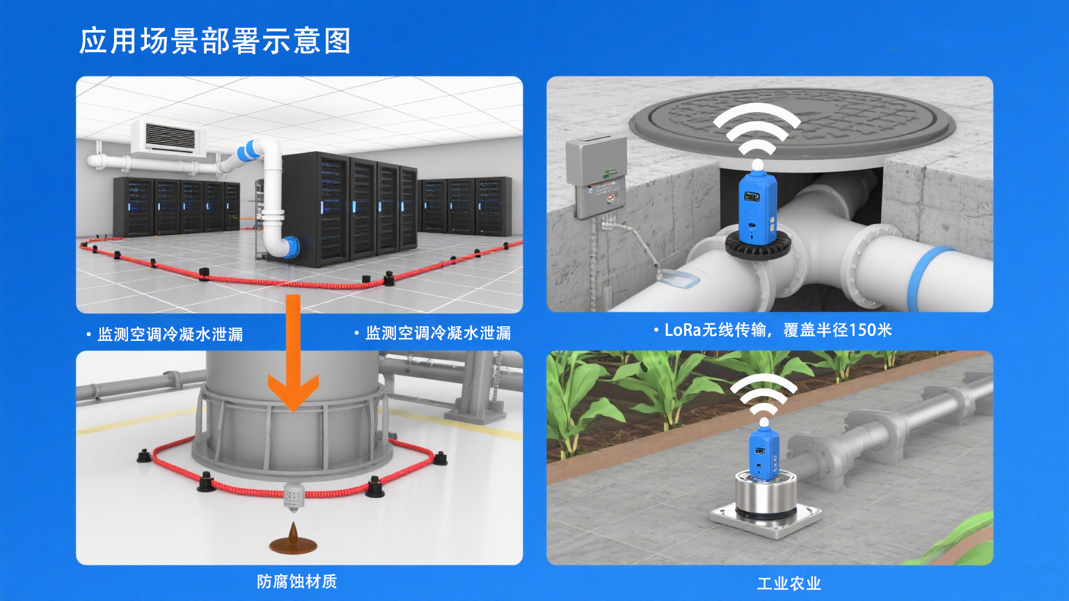 感知每一滴水的風險：業疆智能水浸傳感器的智慧防水革命