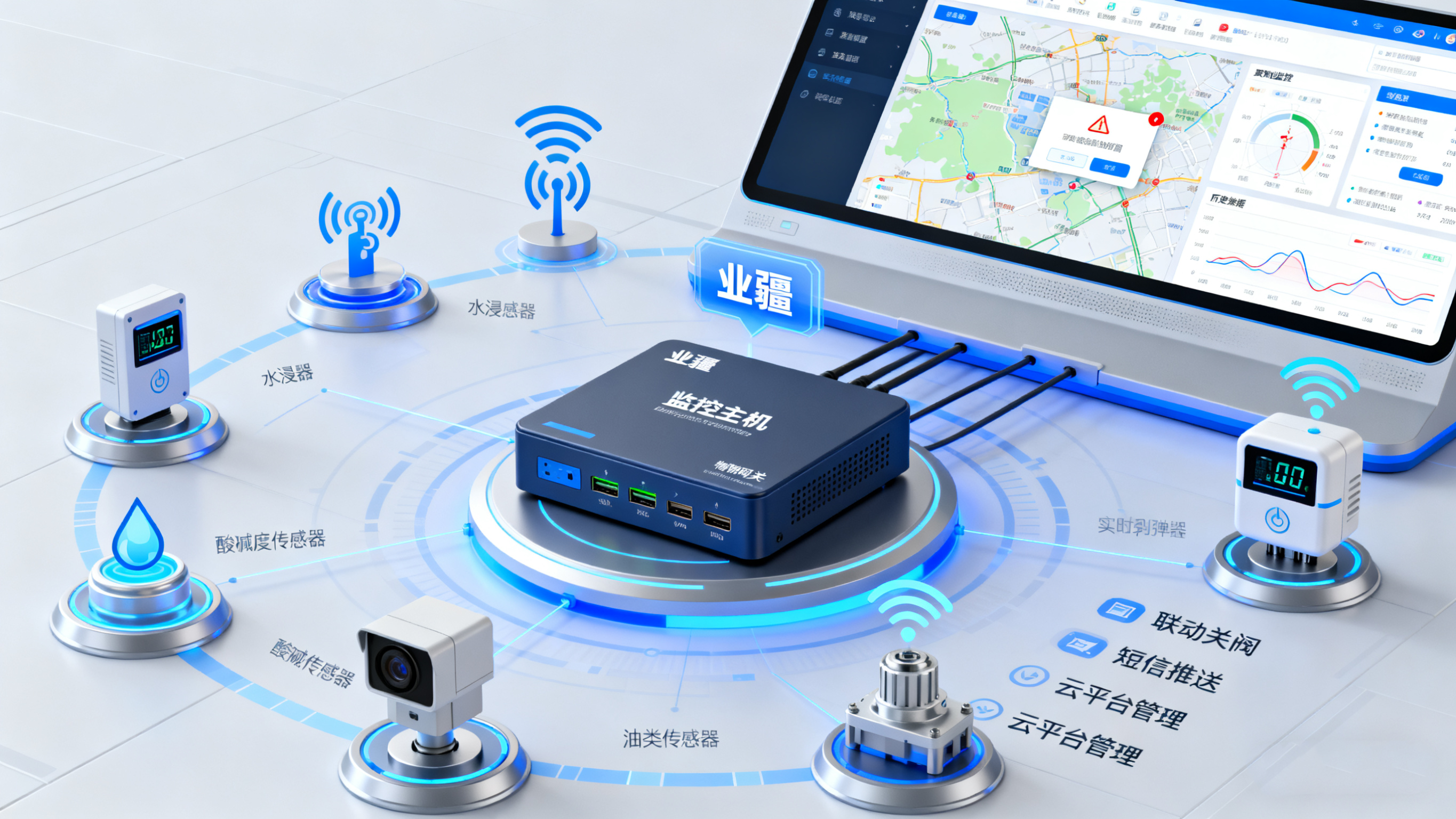 非接觸式水浸傳感器：智能防漏的“隱形守護者”