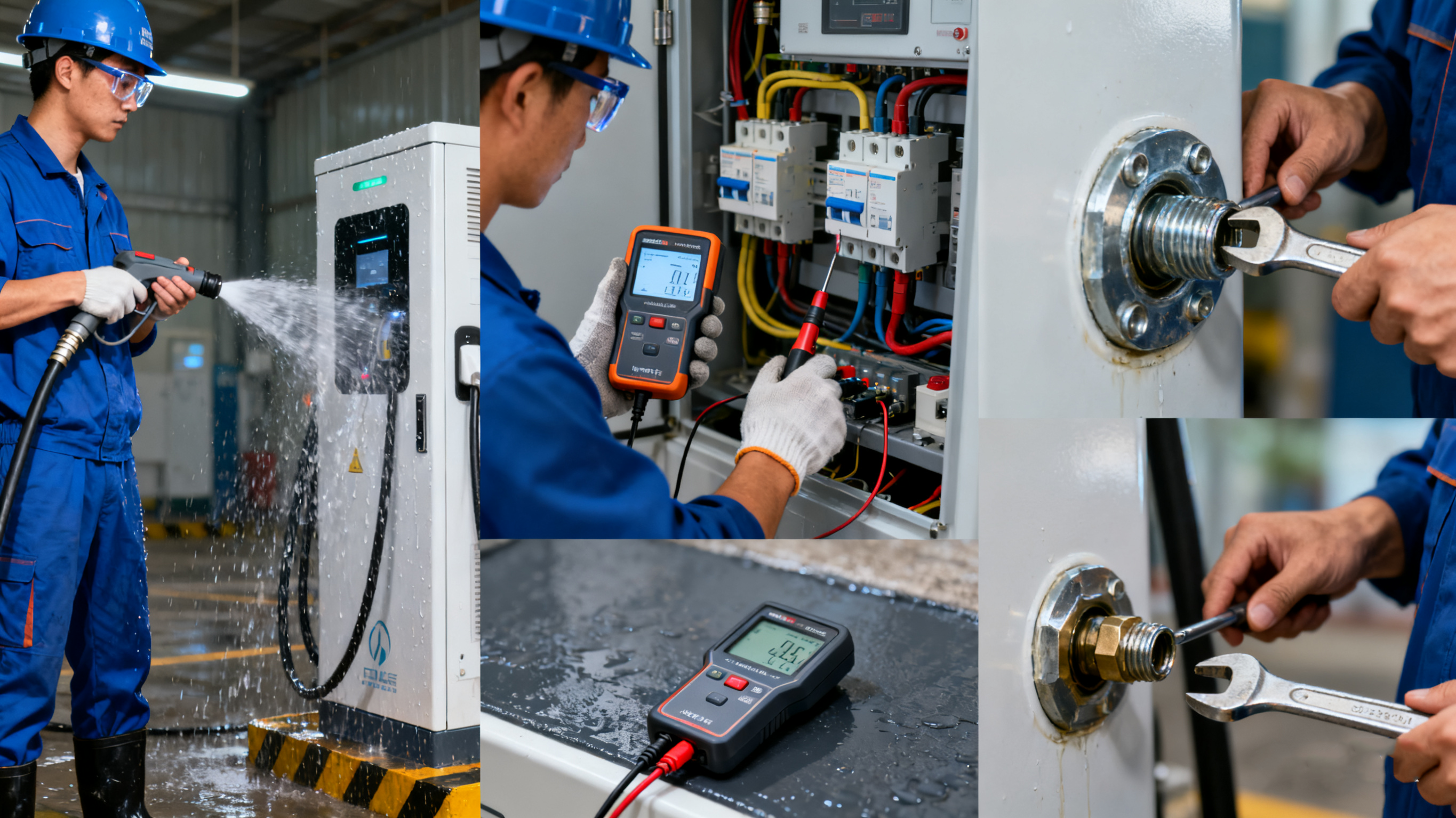 筑牢安全防線：充電樁防水檢測關鍵技術及業疆智能解決方案